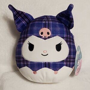 NWT! Squishmallows Hello Kitty and Friends Kuromi Purple Plush